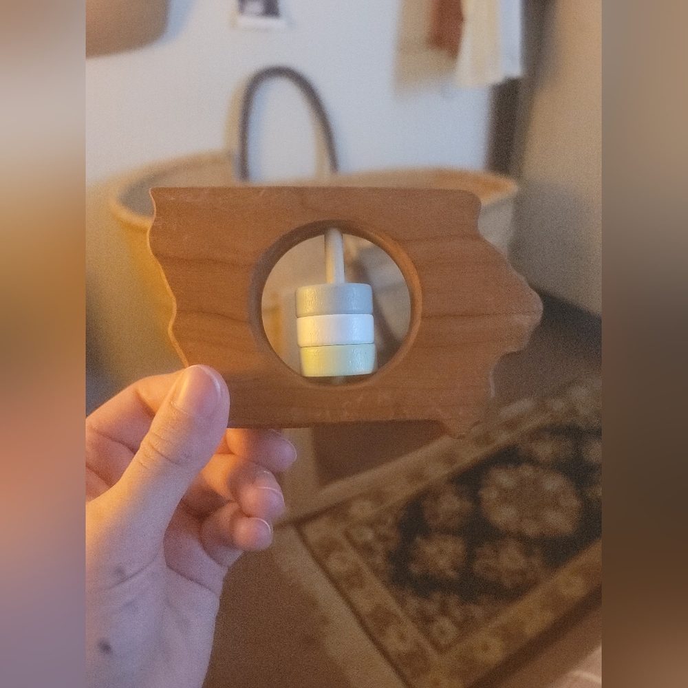 Bannor State Rattle: Iowa/Mint Chip